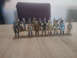The ii. World War II soldiers (hand painted lead soldiers) complete collection for sale!