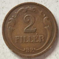 1939. 2 Fillér Magyar Királyság (530)