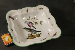 Rotschild Pattern Hand Painted 1800s Serving Tray 870