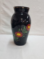 Old glass vase.