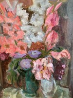 Zoltán Freytag still life / gladiolus