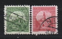 Csehszlovákia 0186 Mi  319-320      0,80 Euró