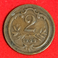1909. Ausztria 2 Heller (10)