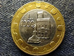 San Marino the millennium of the construction of the castle 1000 lira 1997 (id78347)