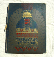 MAGYARORSZÁG - 1909-es Magyar Királyi Államvasutak - kiadású könyvritkasága!