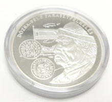 From 253T.1 HUF 999‰ silver 20g commemorative coin chronicle of Hungarian money Dozsa peasant uprising proof mint