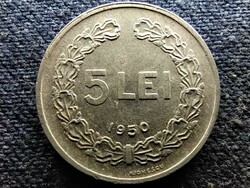 Románia Népköztársaság (1947-1965) 5 Lej 1950  (id78577)