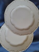Zsolnay gold plated flat plate