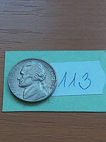 Usa 5 cents 1964 / d, thomas jefferson, copper-nickel 113