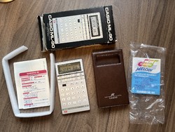 CASIO ML-90 számológép (gyári, dobozos) 1980'