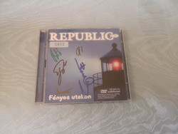 Republic - on bright roads (1cd, 1dvd) autographed!!!