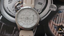 (K) nice guess steel chronograph watch