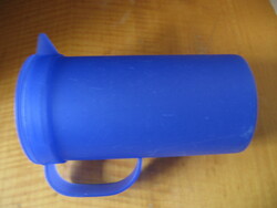 Retro blue tcm plastic jug