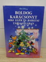 Walt Disney - Boldog Karácsonyt Miki egér és barátai társaságában - régi mesekönyv - ritka!