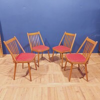 4 Gabriel Frigyes chairs, retro chairs