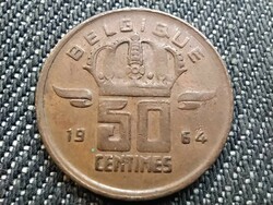Belgium i. Baldvin (1951-1993) 50 centime (French text) 1964 (id36383)