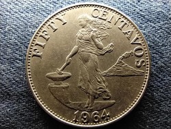 Fülöp-szigetek Köztársaság (1946-) 50 Centavo 1964 (id69500)