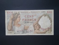 Franciaország 100 Francs 1939 F