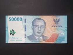 Indonesia 50000 rupiah 2022 unc