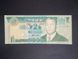 Fidzsi 2 Dollár 2000 aUnc+
