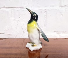 Ritka ENS porcelán pingvin