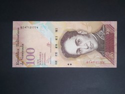 Venezuela 100 bolivares 2013 unc