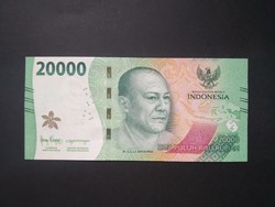Indonézia 20000 Rupiah 2022 Unc