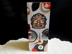 Chivas regal drink gift box, metal box 25 cm high
