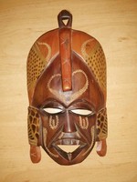 African carved mask, wall decoration - 24.5 cm high