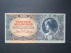 Magyarország 10000 Milpengő 1946 VF