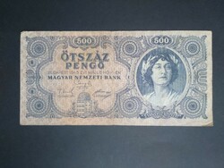 Hungary 500 pengő 1945 f