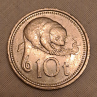 1976. Papua New Guinea 10 toea (607)