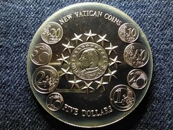 Liberia new Vatican coins 5 dollars 2003 pl (id79167)