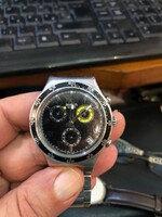 Swatch irony chrono blustery quartz watch (2002 retro collectible)