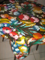 Cute fun scenic fruit sling edge tablecloth