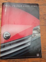 Opel programm 1989 German catalog