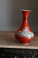 Puttós porcelán váza
