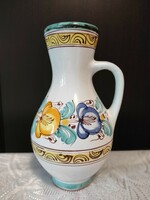 Painted folk vase