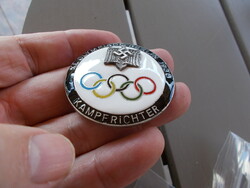 Olympics Berlin 1936, badge 6 cm