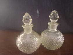 Antique perfume bottles.