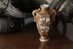Antique Japanese satsuma vase