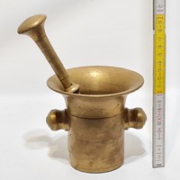 Medium copper mortar and pestle (2731)