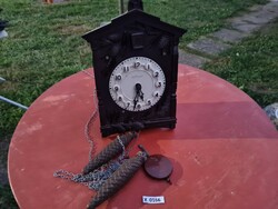 X0166 Mayan cuckoo clock 28x18x10 cm