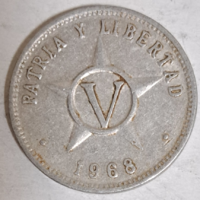 1968 Kuba 5 centavo (554)