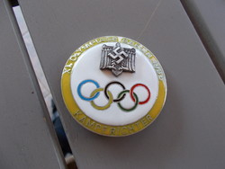 Olympics Berlin 1936, badge 6 cm