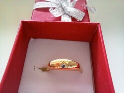 Magyar arany női gyűrű 9 karátos