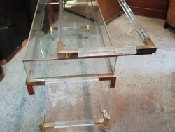 Retro Italian plexi-copper showcase table - for user butor01!!