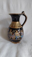 Greek gilded spout, vase