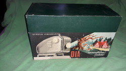 Antique flawless film slide projector with original box, collector's condition according to the pictures