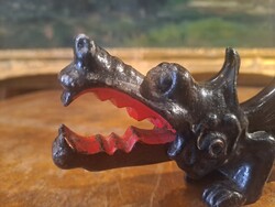 Soviet dragon solid iron nutcracker
